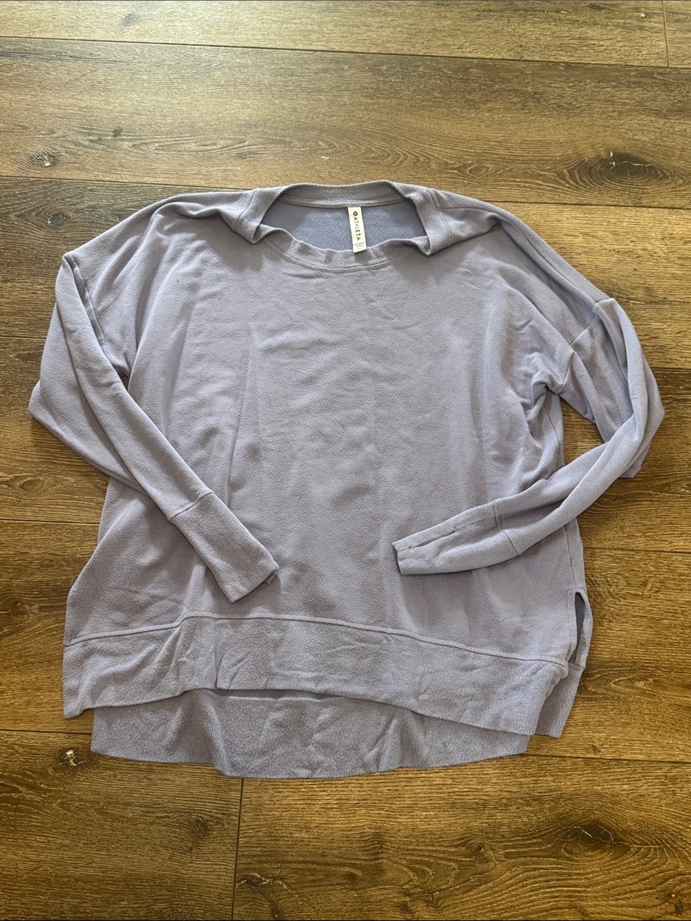 Athleta purple sweat shirt XL